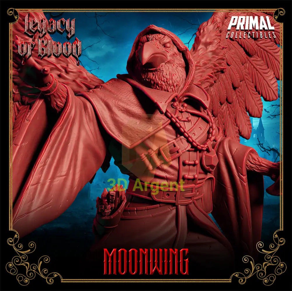 Shadowmancer - Moonwing Fantasy compatible D&D DragonLance Miniatures Primal Toys & Games:Wargames &