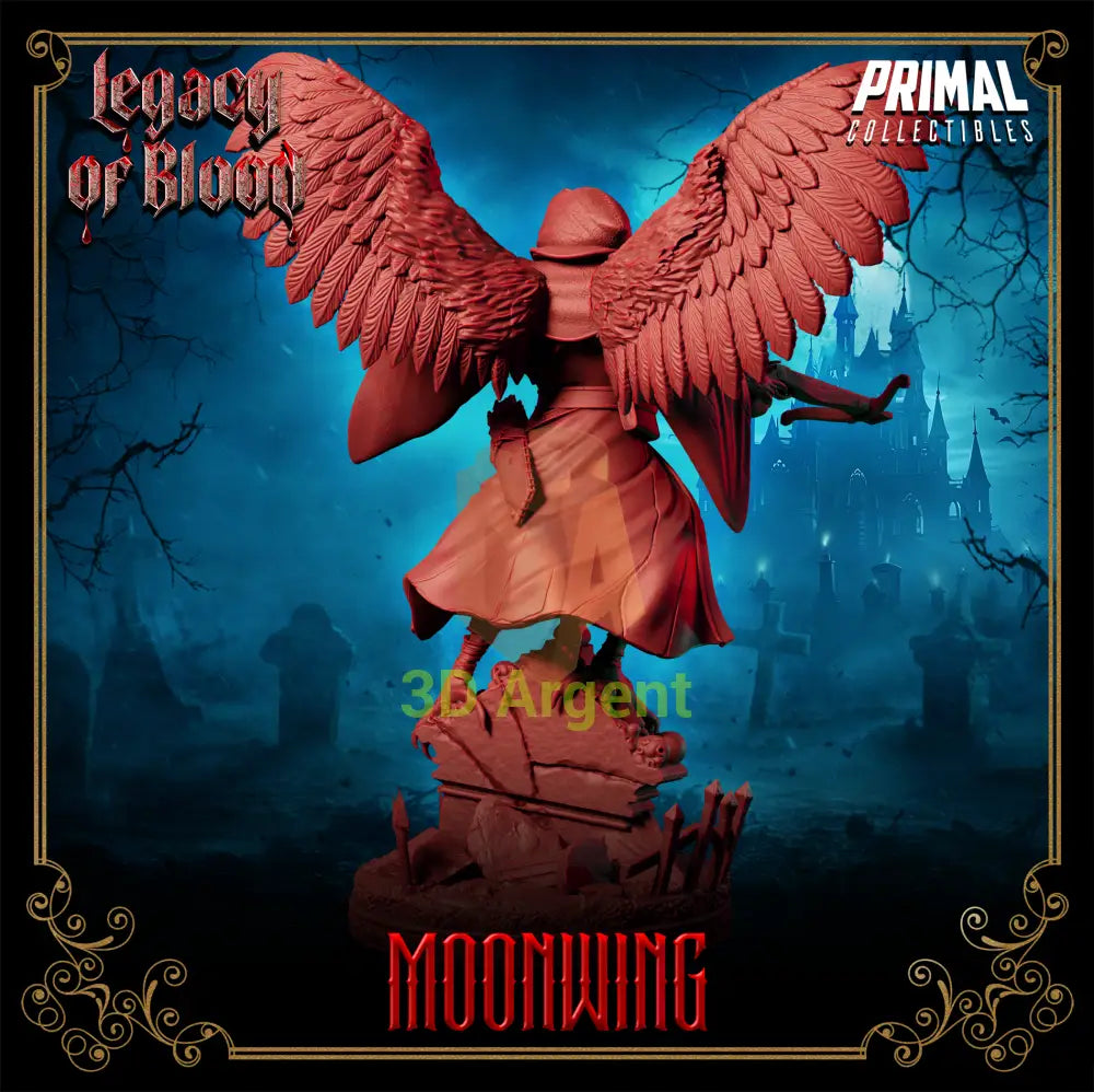 Shadowmancer - Moonwing Fantasy compatible D&D DragonLance Miniatures Primal Toys & Games:Wargames &