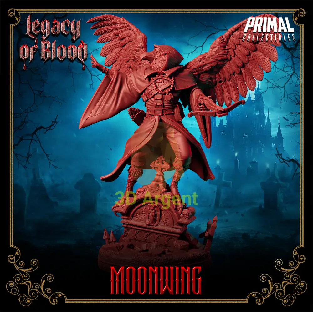 Shadowmancer - Moonwing Fantasy compatible D&D DragonLance Miniatures Primal Toys & Games:Wargames &