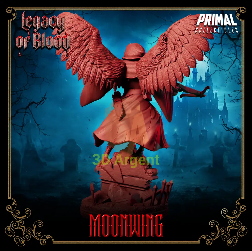 Shadowmancer - Moonwing Fantasy compatible D&D DragonLance Miniatures Primal Toys & Games:Wargames &