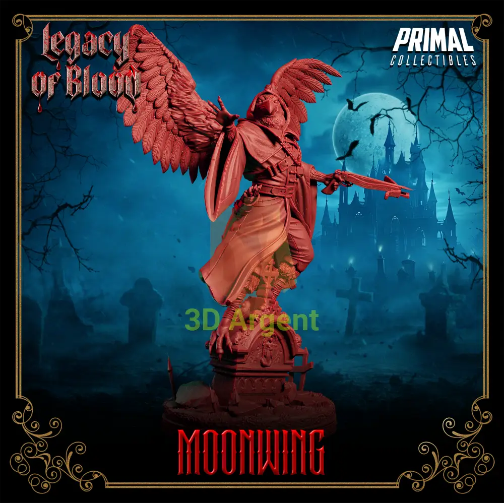 Shadowmancer - Moonwing Fantasy compatible D&D DragonLance Miniatures Primal Toys & Games:Wargames &