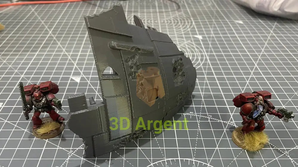 Ship Wreck Terrain 28mm Scenery Tabletop Legion 3D Printed Toys & Games:Wargames & Role-Playing:Scenery Props & Paint