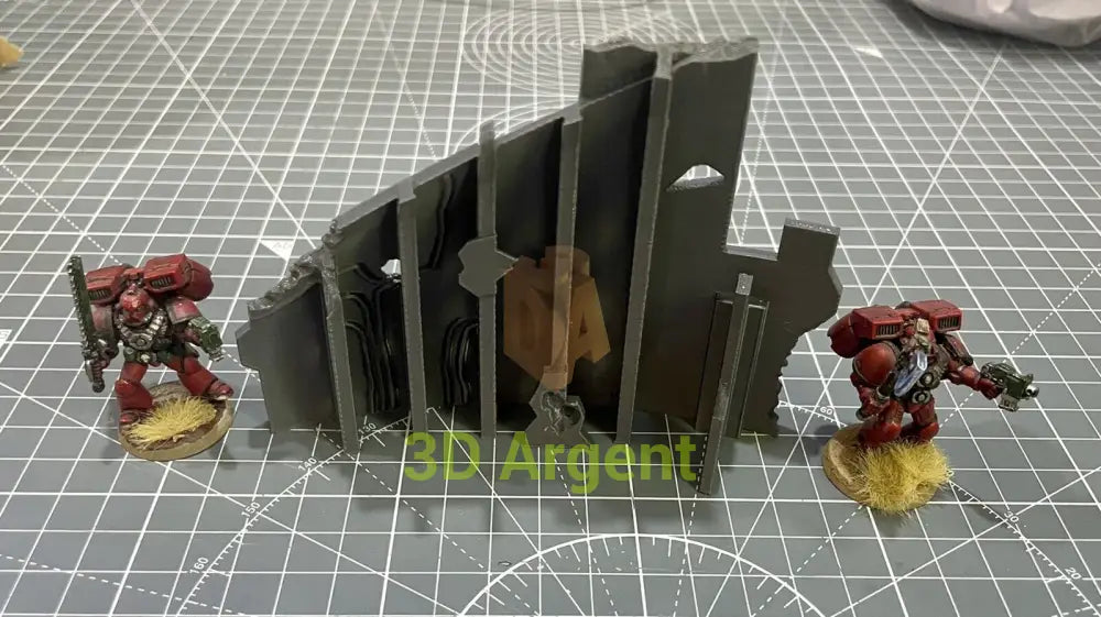 Ship Wreck Terrain 28mm Scenery Tabletop Legion 3D Printed Toys & Games:Wargames & Role-Playing:Scenery Props & Paint