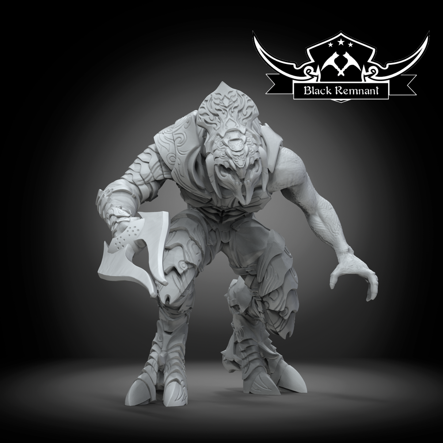 Thel 'Vadam aka The arbiter HALO - Stargrave D&D 3D Printed Resin Miniatures