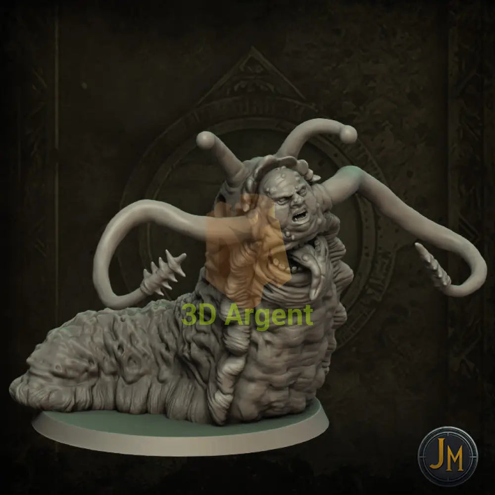 Slitherman Monster - Dungeons and Dragons (D&D) DragonLance Frostgrave Fantasy 3D Printed Resin Miniatures Toys &