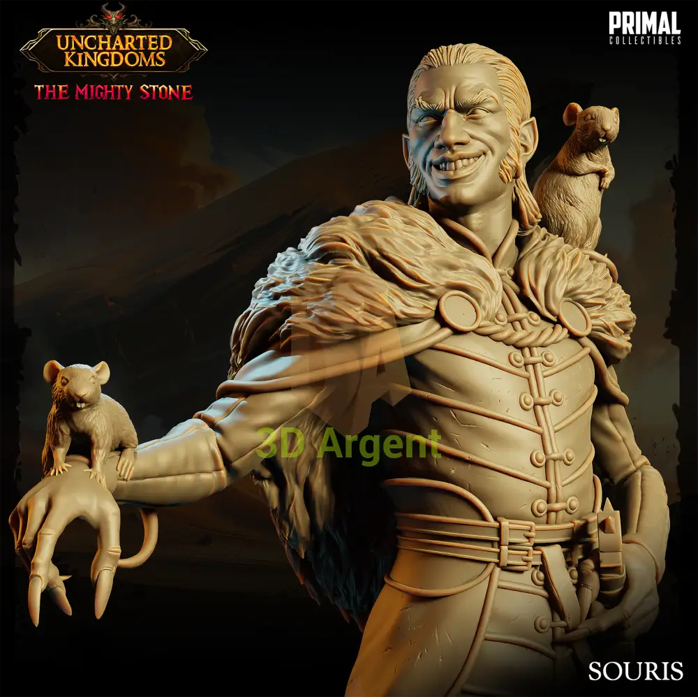 Souris human Fantasy compatible D&D DragonLance Miniatures Primal Toys & Games:Wargames &
