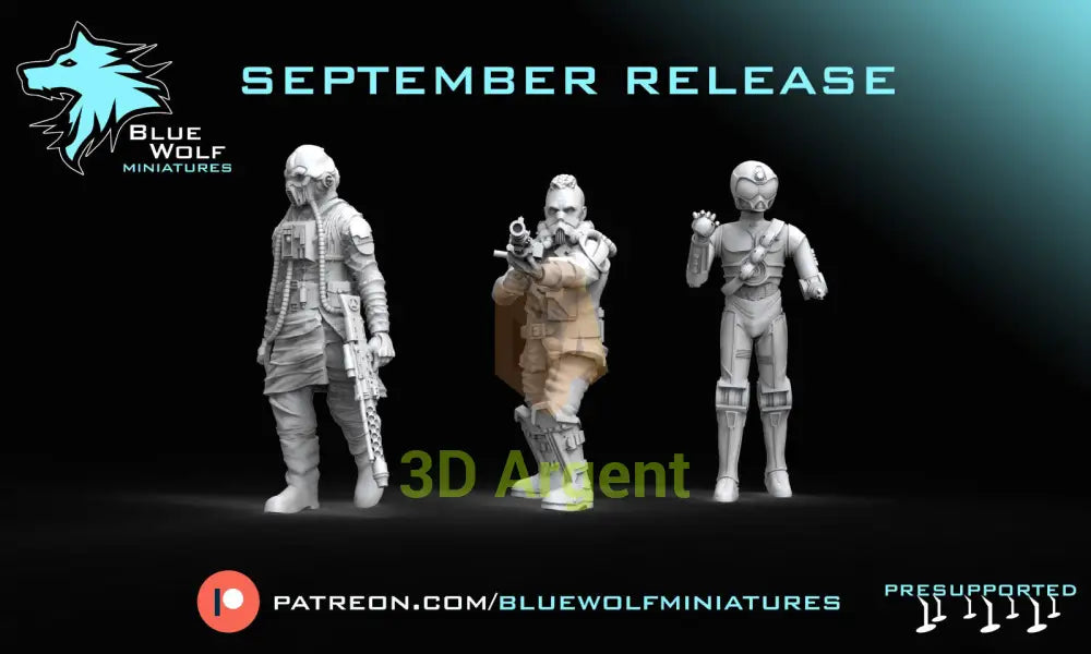 Space Smugglers 7 Versions Star Wars Legion 3D Printed Resin BlueWolf Miniatures Toys & Games:Wargames &
