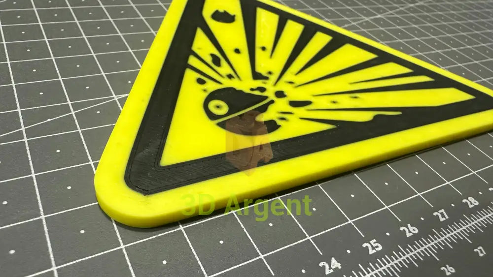 Star Wars Death Star Warning - 3D Printed Sign Video Games & Consoles:Video Game Merchandise