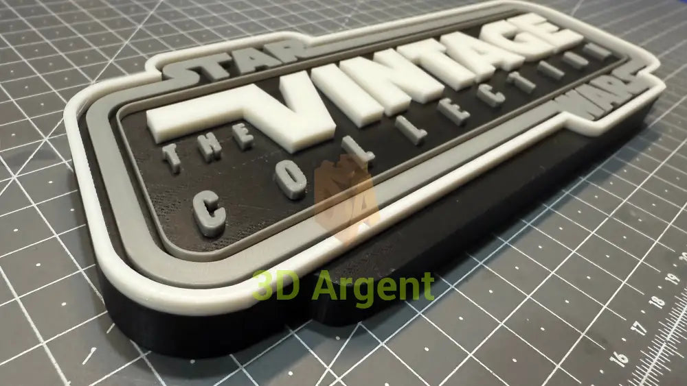 Star Wars The Vintage Collection Sign Stand- 3D Printed Collectables:Science Fiction Collectables:Other Science Fiction