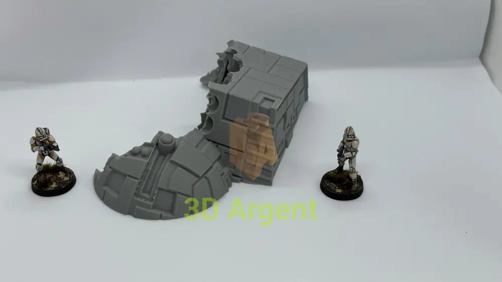 StarShip Wreckage Terrain Space Grimdark D&D scifi 28mm wargame E Toys & Games:Wargames &