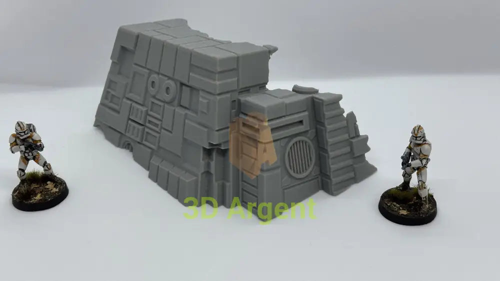 StarShip Wreckage Terrain Space Grimdark D&D scifi 28mm wargame G Toys & Games:Wargames &