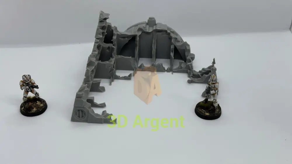 StarShip Wreckage Terrain Space Grimdark D&D scifi 28mm wargame Toys & Games:Wargames &