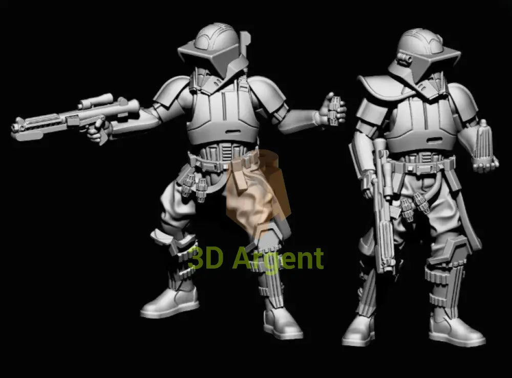 Tank Trooper Commander - Star Wars Legion 3D Printed Resin BlueWolf Miniatures Toys & Games:Wargames &