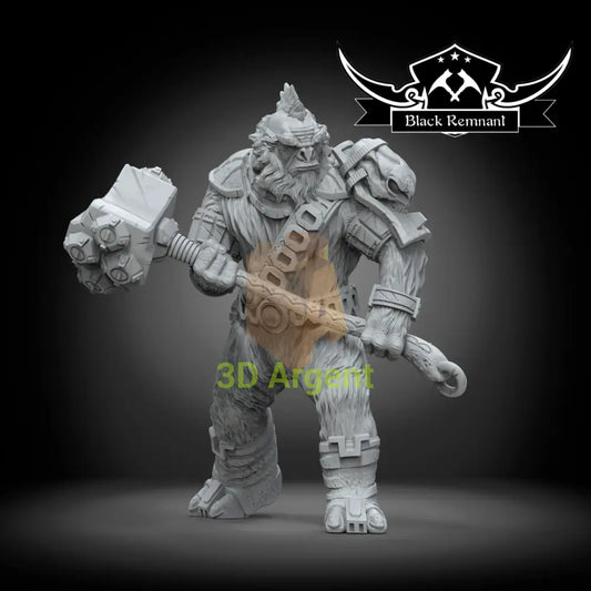 Tartarus | HALO Miniature | 3D Printed 12K Resin | Black Remnant | 35mm Legion Scale Toys & Games:Wargames &