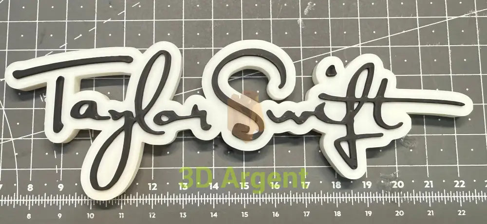 Taylor Swift Eras Logo sign - 3D Printed Sign Stand 1. Taylor Swift Signature Collectables:Science Fiction