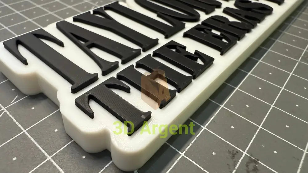 Taylor Swift Eras Logo sign - 3D Printed Sign Stand Collectables:Science Fiction Collectables:Other Science Fiction