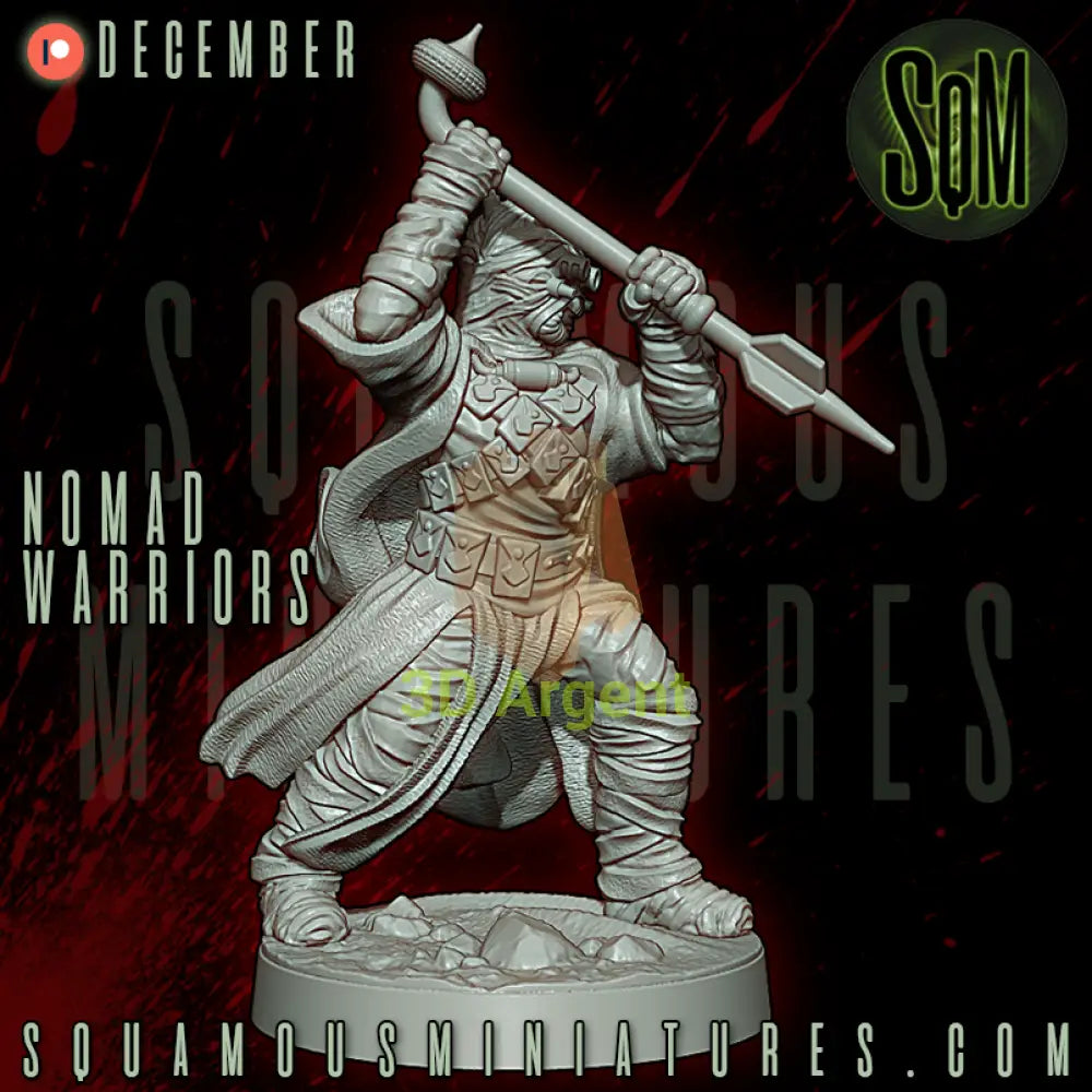 Nomad Warriors Star Wars Legion compatible 3D Resin Miniatures Squamous - Toys & Games:Wargames & Role-Playing:Star Wars