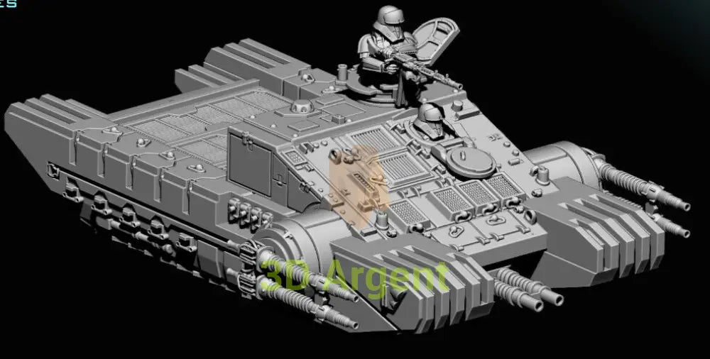 TX 225 Assault Tank - Star Wars Legion 3D Printed Resin BlueWolf Miniatures Toys & Games:Wargames & Role-Playing:Star