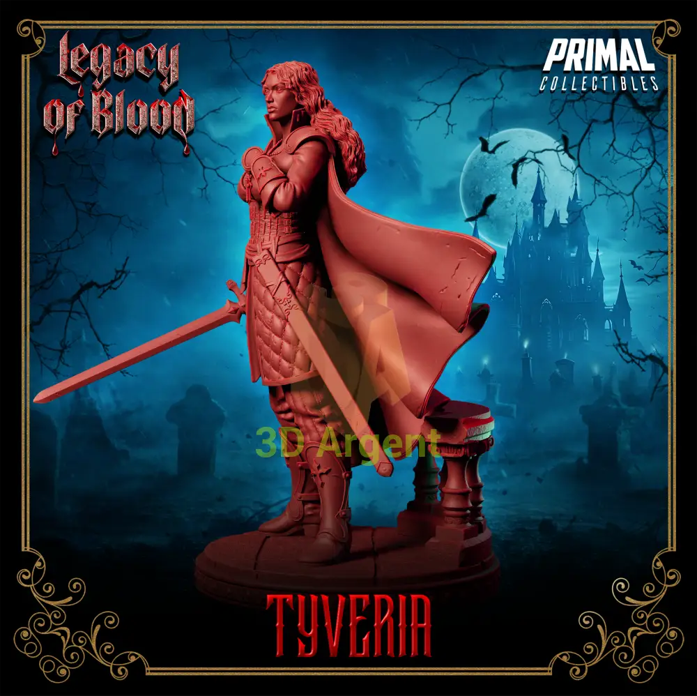 Warrior - Tyveria Fantasy compatible D&D DragonLance Miniatures Primal Toys & Games:Wargames &
