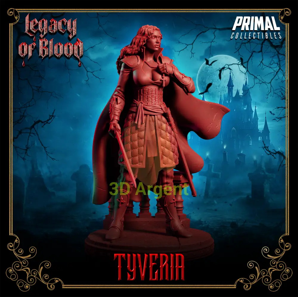 Warrior - Tyveria Fantasy compatible D&D DragonLance Miniatures Primal Toys & Games:Wargames &