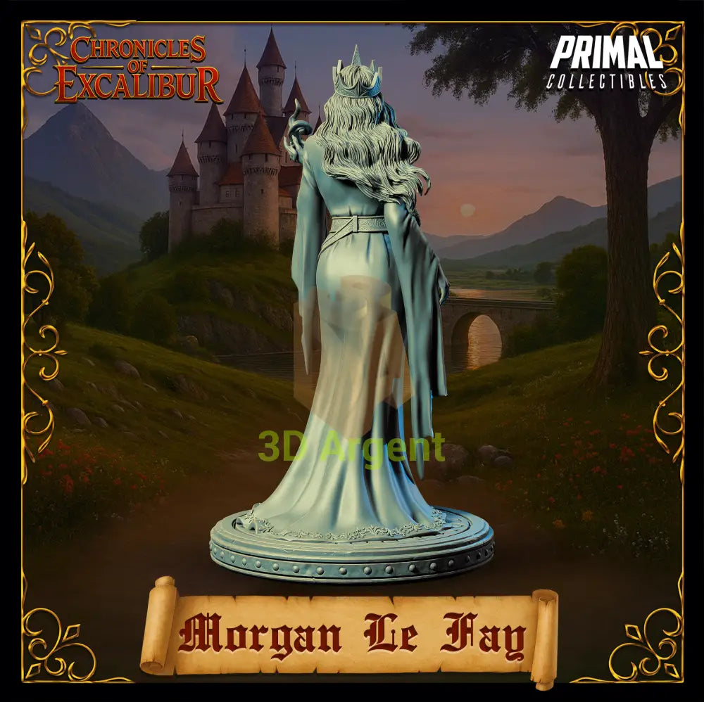 Witch - Morgan le Fay - Fantasy compatible D&D DragonLance Miniatures Primal