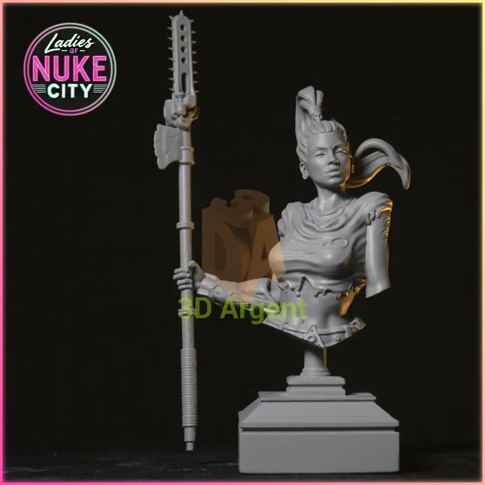 Zaria Havoc – Ladies of Nuke City – Gilmorestudio 3D Printed Resin Miniature