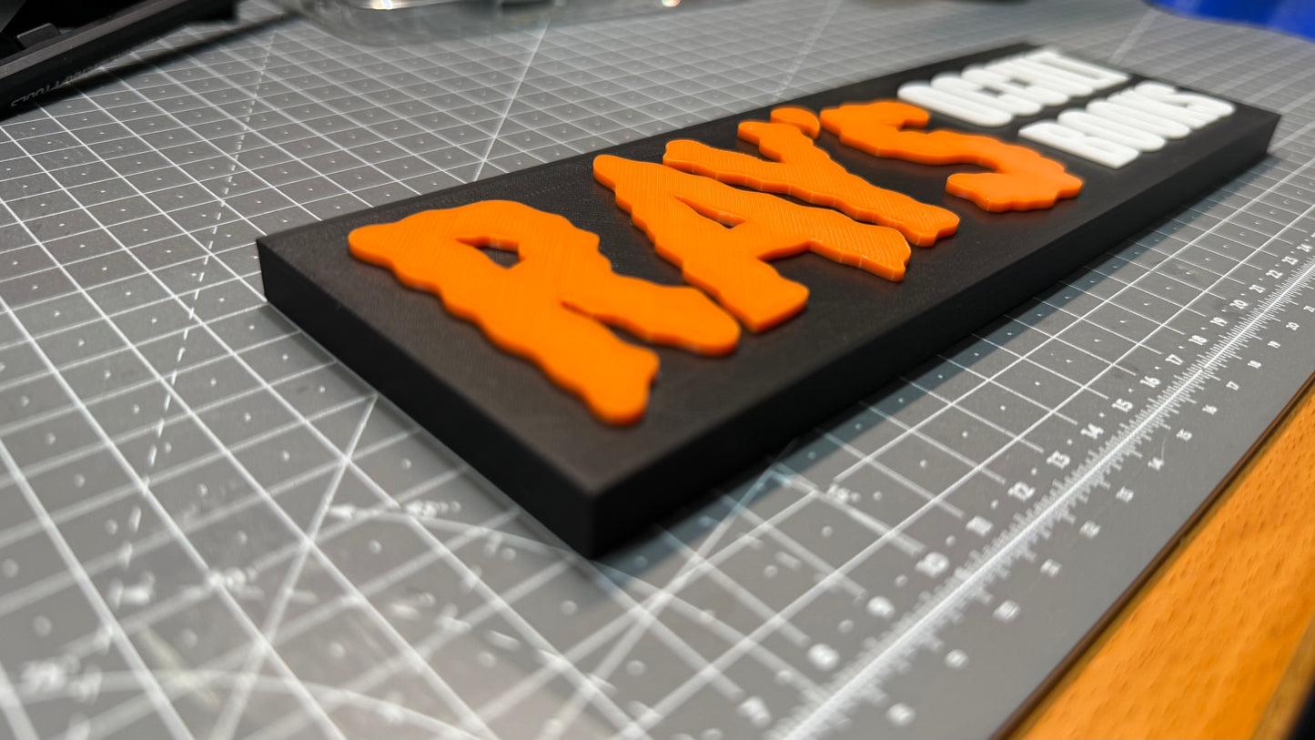 Ray's Occult Books GhostBusters Sign Stand- 3D Printed