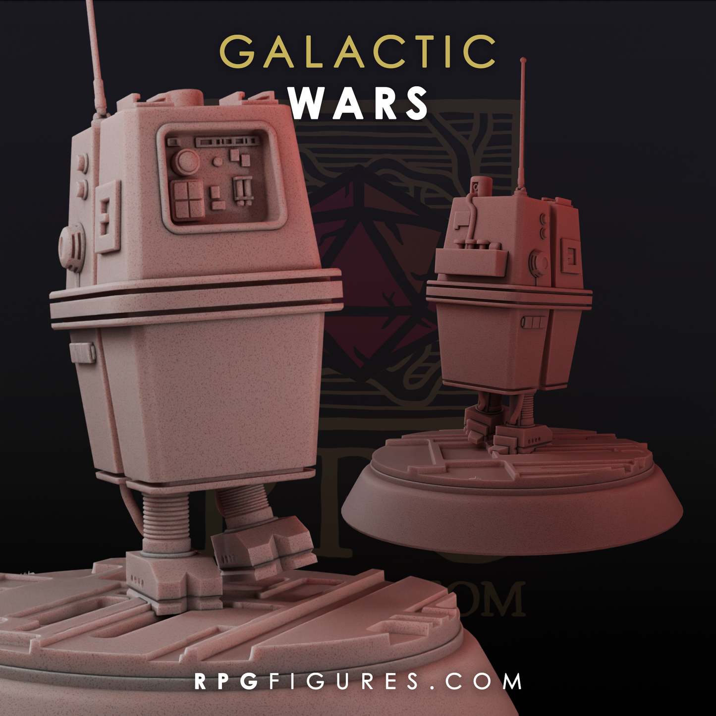 Gonk Power Core Unit Legion Scale Compatible Resin Miniature Wargame