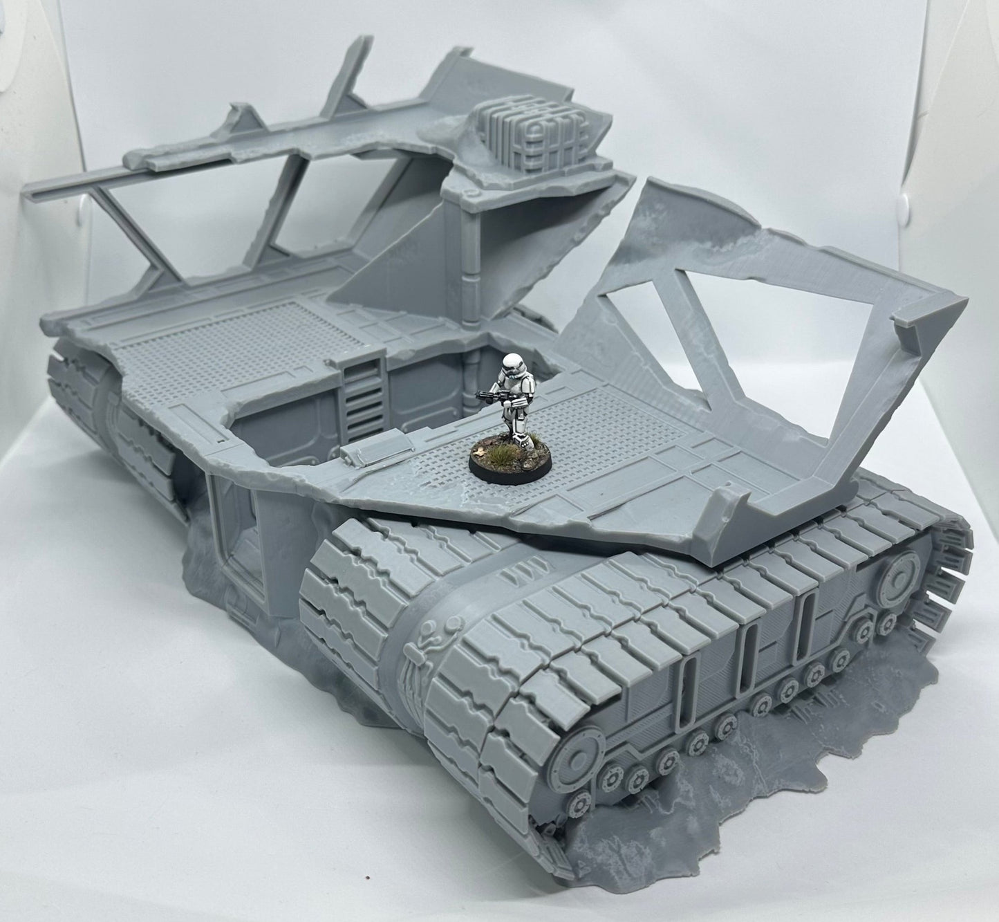 SandCrawler Destroyed Scenery Terrain compatible Star Wars Legion 40k 3D Printed