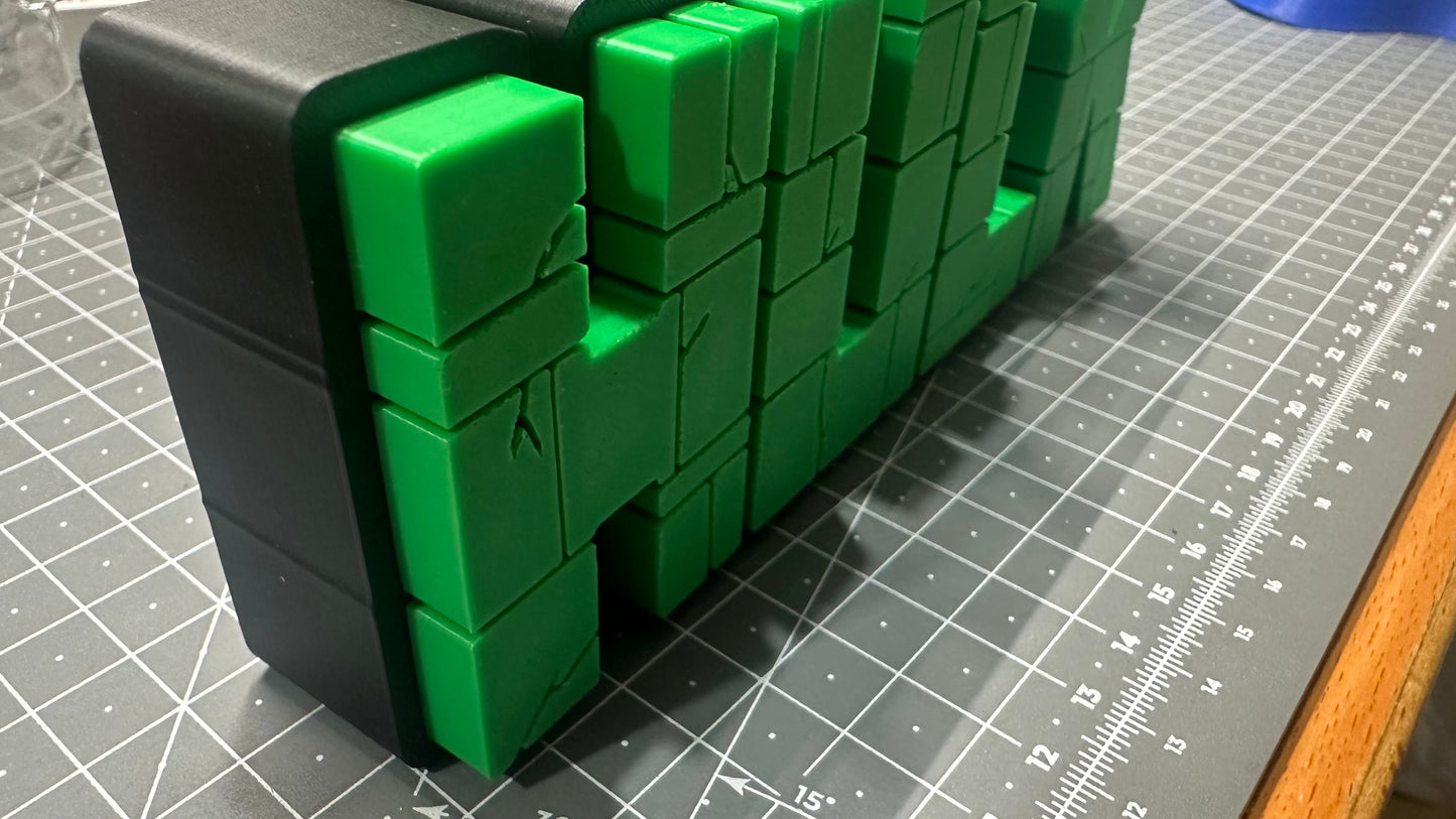 Hulk Logo - 3D Printed Sign