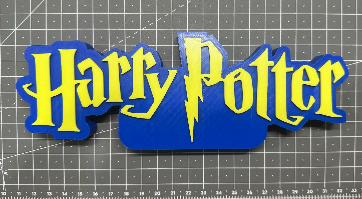 Harry Potter Logo - 3D Printed Sign