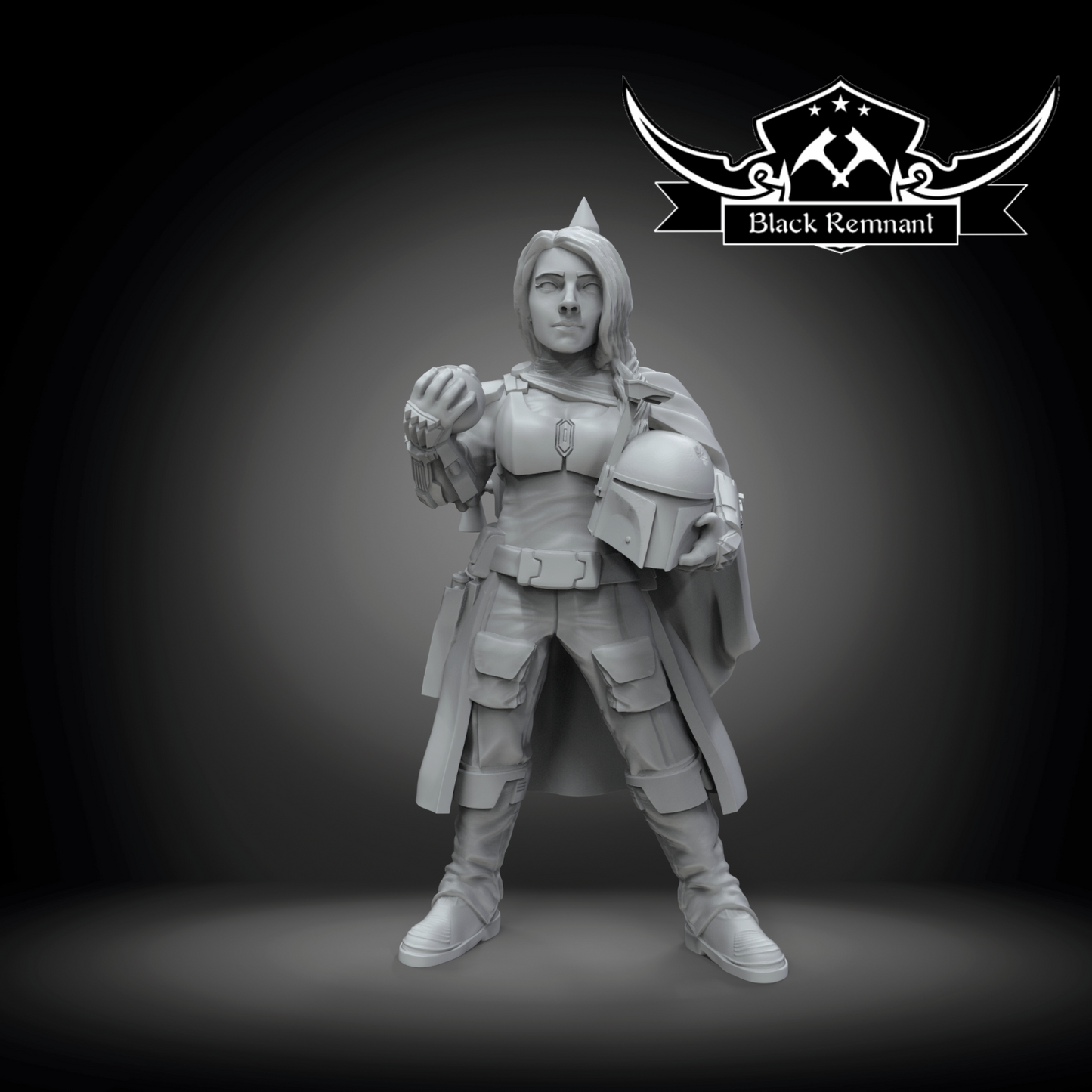 Female Boba Fett - Star Wars Legion compatible 3D Printed Resin Miniatures