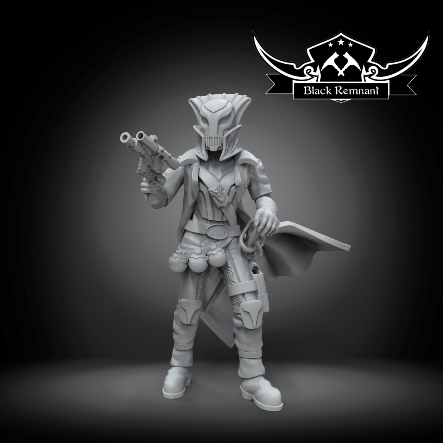 Pirate queen Noira-  Star Wars Legion compatible 3D Printed Resin Miniatures