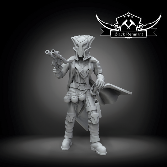 Pirate queen Noira-  Star Wars Legion compatible 3D Printed Resin Miniatures