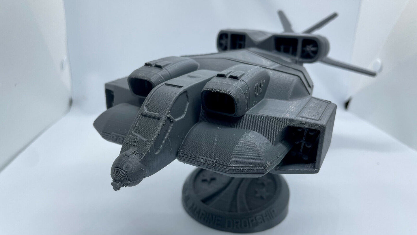 Aliens Colonial Marines UD4L 1/35 Cheyenne Dropship 3D Printed Model Kit 72cm