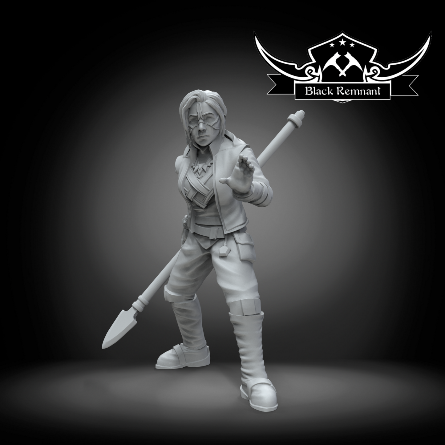 Merrin Jedi Survivor Star Wars Legion compatible 3D Printed Resin Miniatures