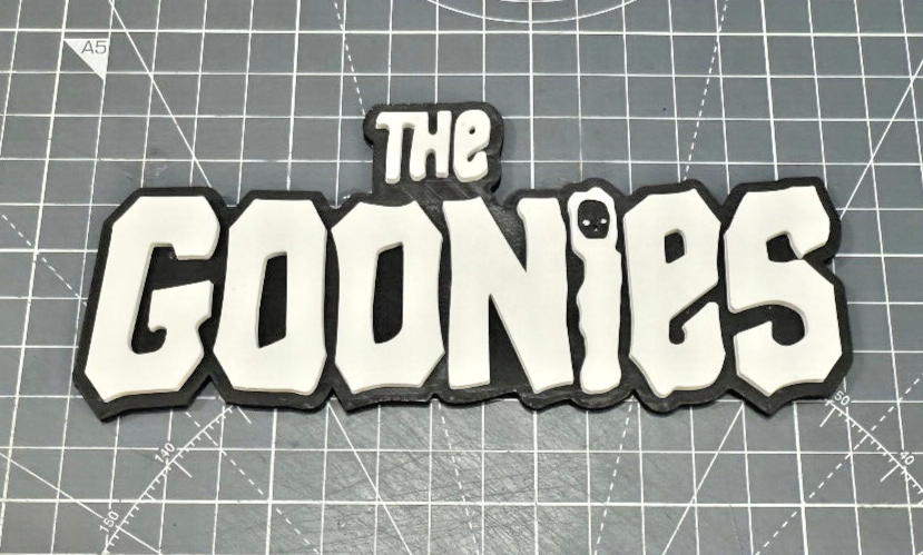 The Goonies - 3D Printed Sign Stand