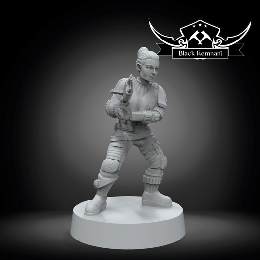 Elara Dorne - Star Wars Legion compatible 3D Printed Resin Miniatures