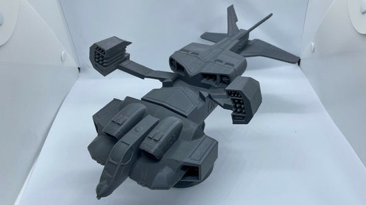 Aliens Colonial Marines UD4L Cheyenne Dropship 3d Printed Model Kit 34cm long