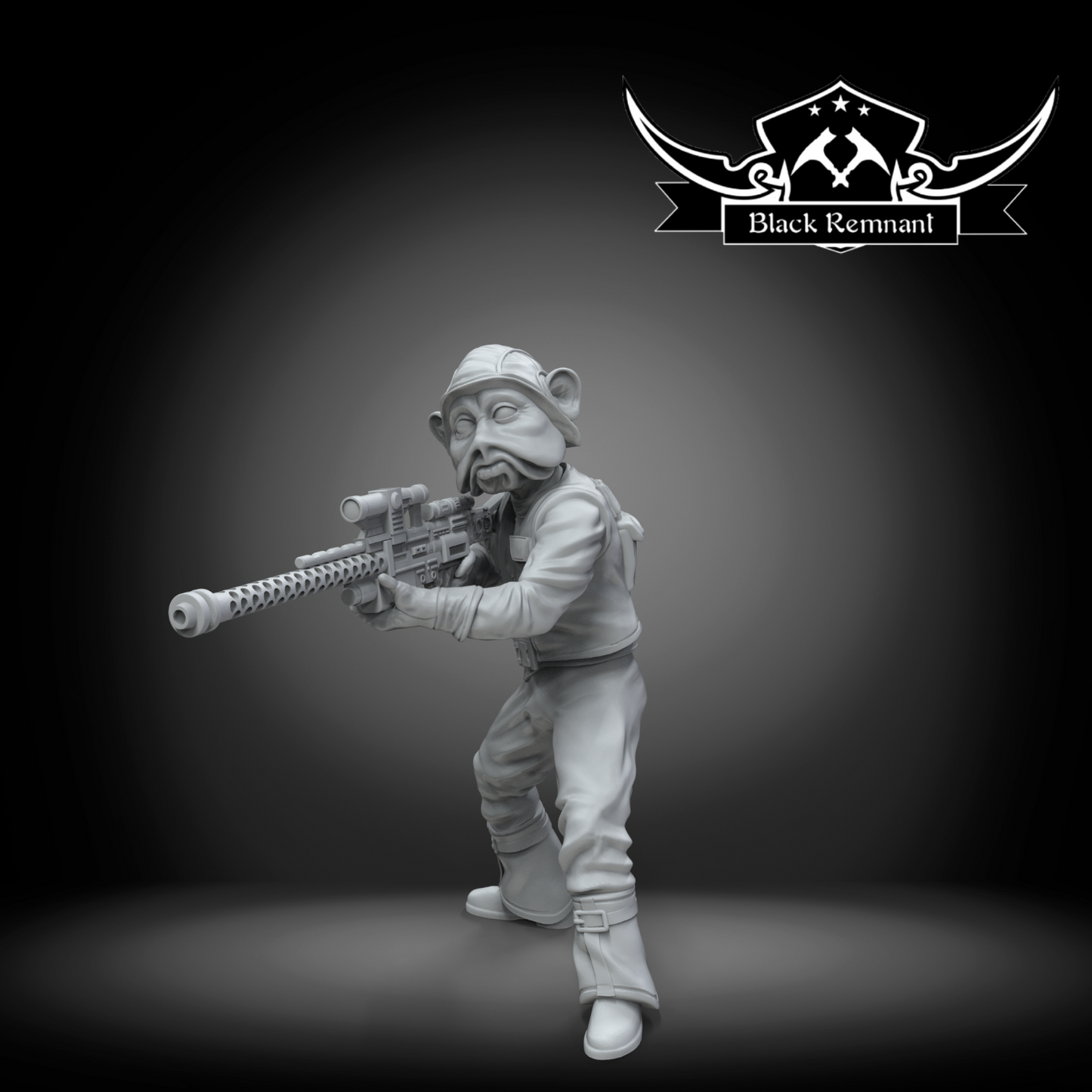 Nien Nunb - Star Wars Legion compatible 3D Printed Resin Miniatures