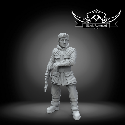 General Rieekan - Star Wars Legion compatible 3D Printed Resin Miniatures