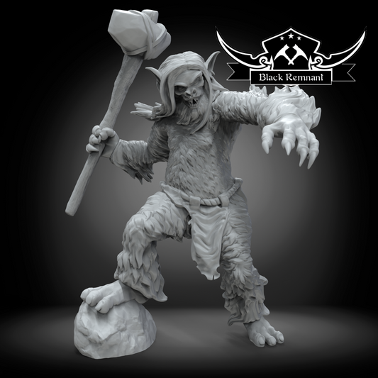 Gorax Endor Forest Yeti Star Wars Legion compatible 3D Printed Resin Miniatures