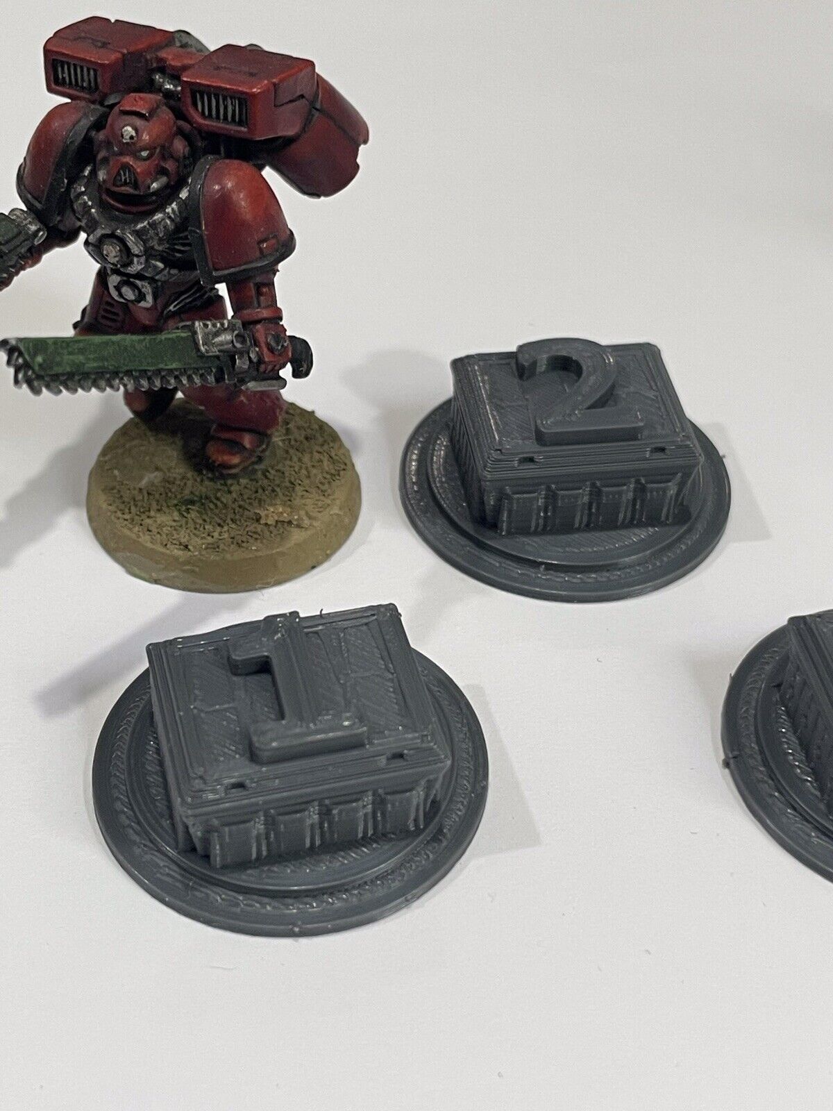 x6 Objective/location crate markers for Warhammer, Kill Team, 40k or D&D 28 mm