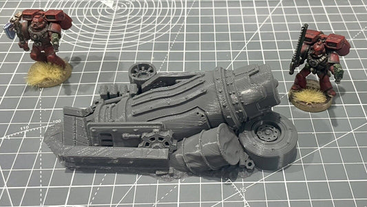 Ork Orruk Barricade Terrain v 28mm Miniature compatible WarHammer 40k 3D Printed