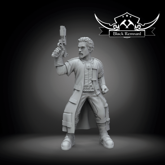 Tharan Cedrax - Star Wars Legion compatible 3D Printed Resin Miniatures