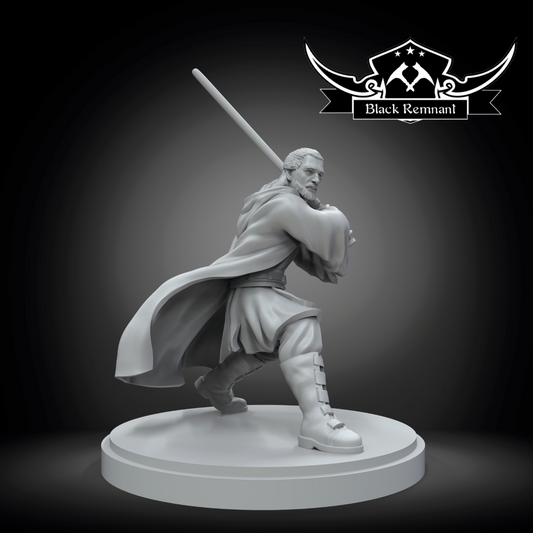 Qui Gon Jinn -  Star Wars Shatterpoint compatible 3D Resin Miniatures