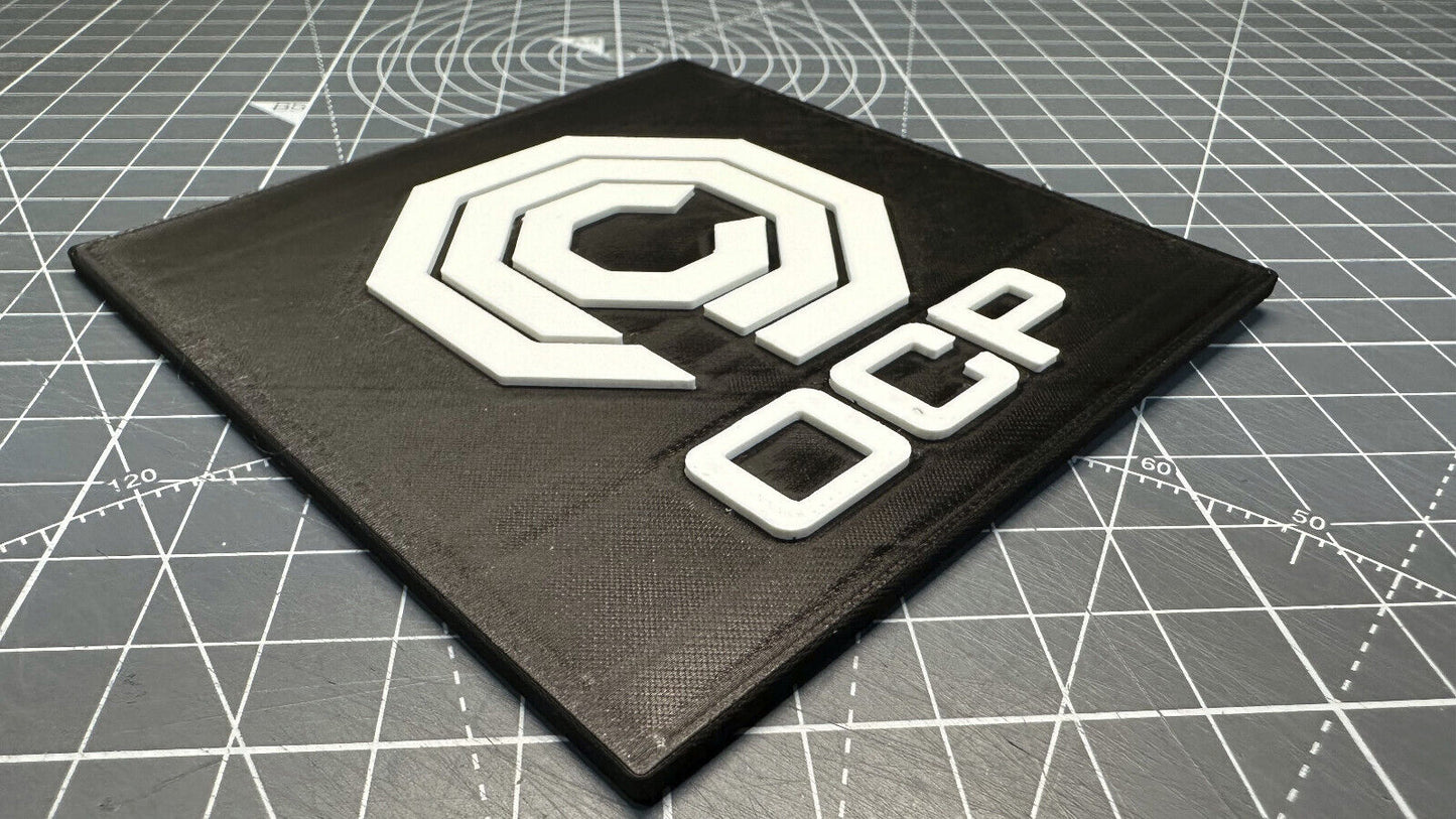 Robocop OCP - 3D Printed Sign Stand