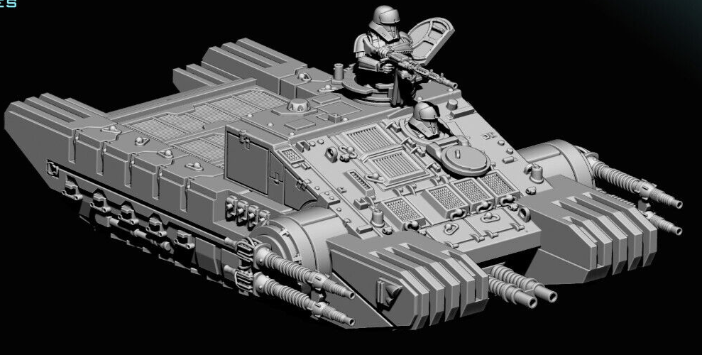 TX 225 Assault Tank - Star Wars Legion 3D Printed Resin BlueWolf Miniatures