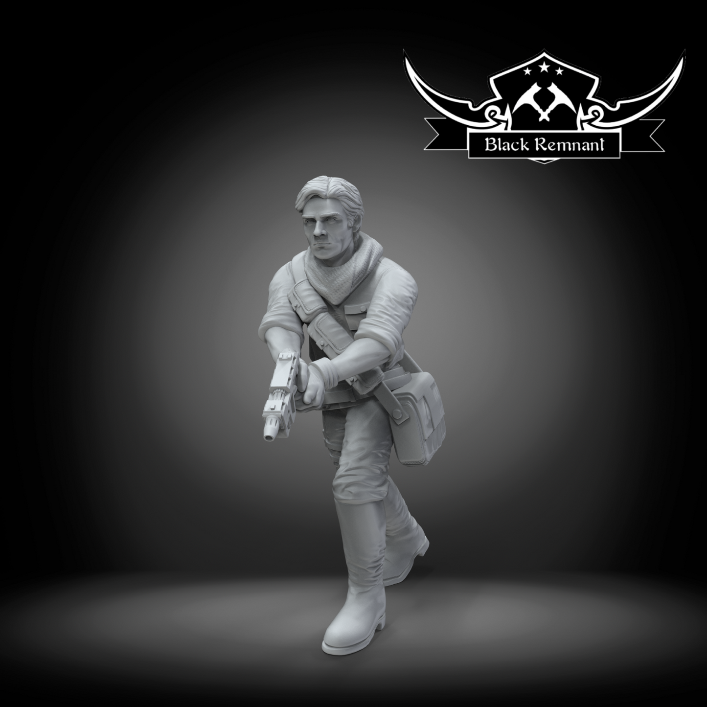 Poe Dameron -  Star Wars Legion compatible 3D Printed Resin Miniature