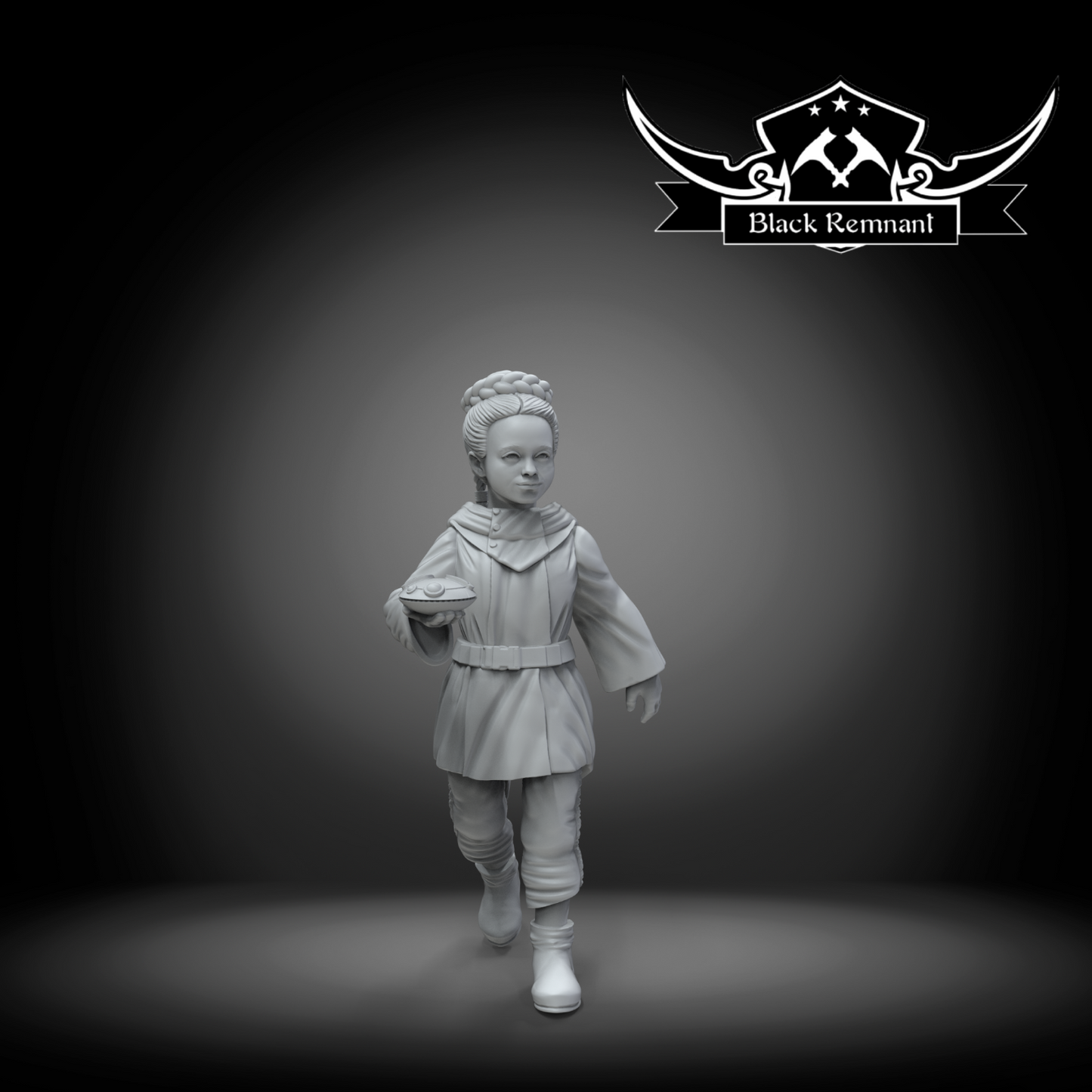 Young Princess Leia Star Wars Legion compatible 3D Printed Resin Miniatures